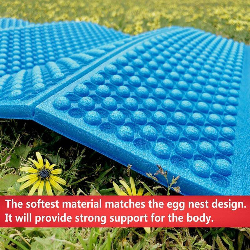 Ultralight Foam Camping Mat Folding Beach Tent Sleeping Pad Waterproof Mattress