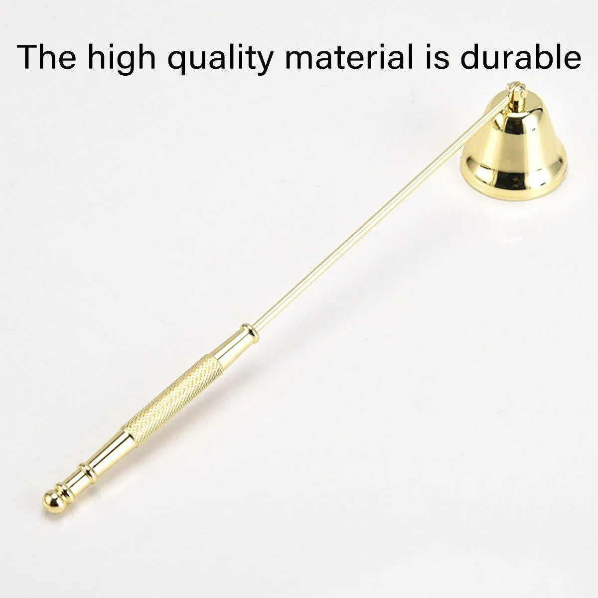 Stainless Steel Candle Flame Snuffer Candle Stopper Wick Snuffer Home Candle Tool - Black