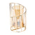 Wrought Iron Candle Holder Romantic Candlestick Ornament Dinner Table Decor Prop - L