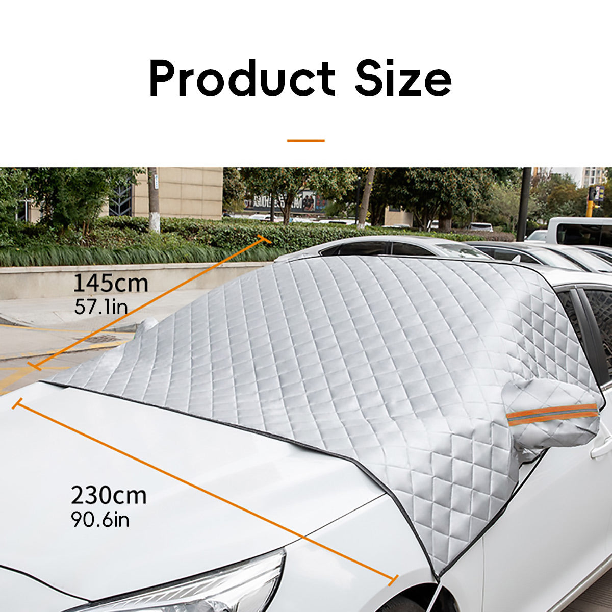 Car Windshield Cover SUV Sun Shade Windscreen Frost Snow Ice Sunshade Protector