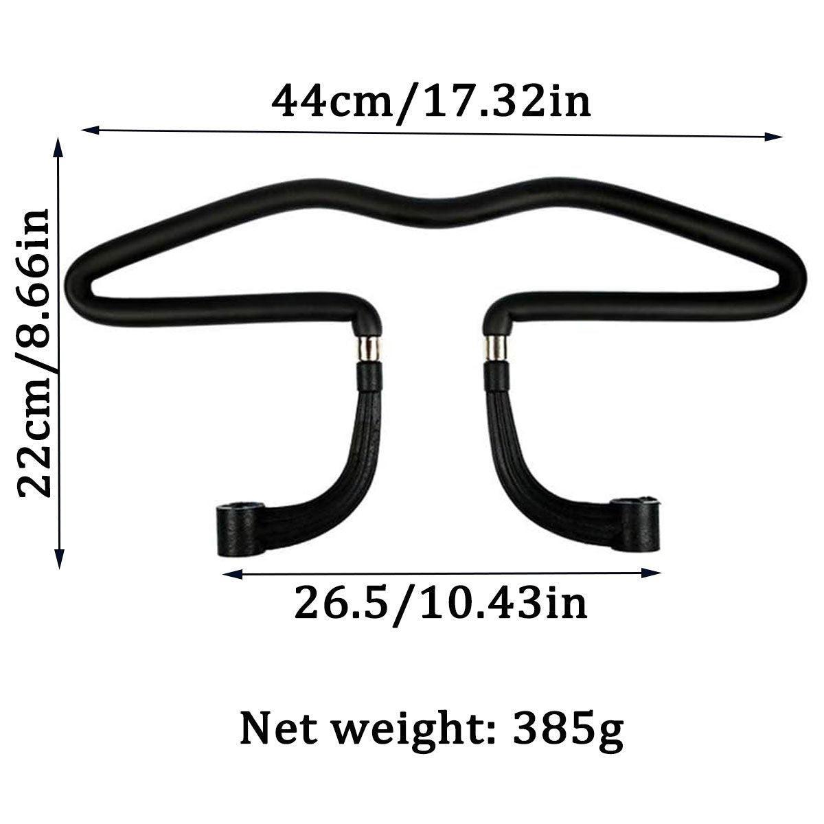 Vehicle Headrest Clothes Hanger PU Leather Suit Rack for Back Seat Storage