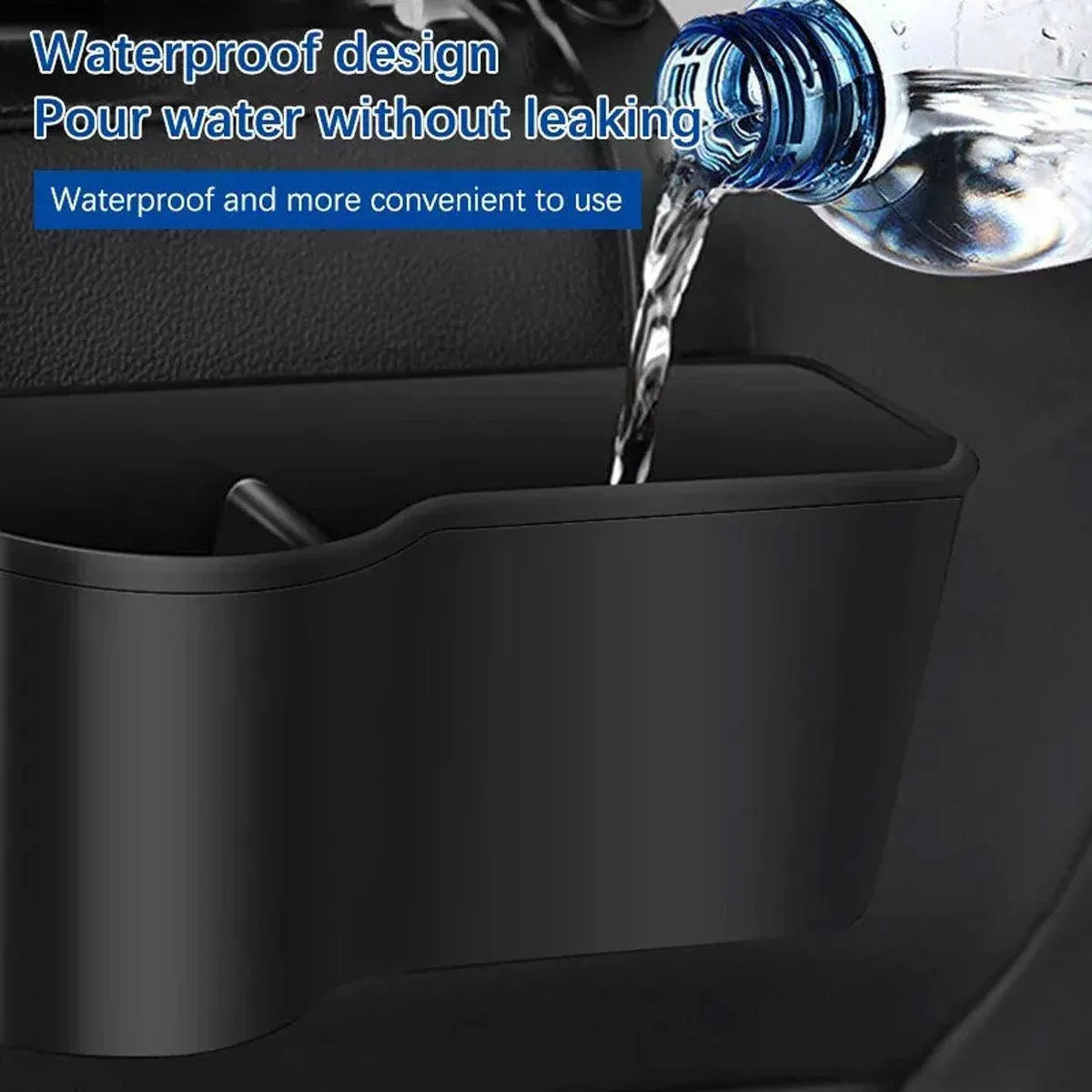 2pcs Cup Bottle Holder Phone Mount Headrest Car Back Seat Organizer Storage Box