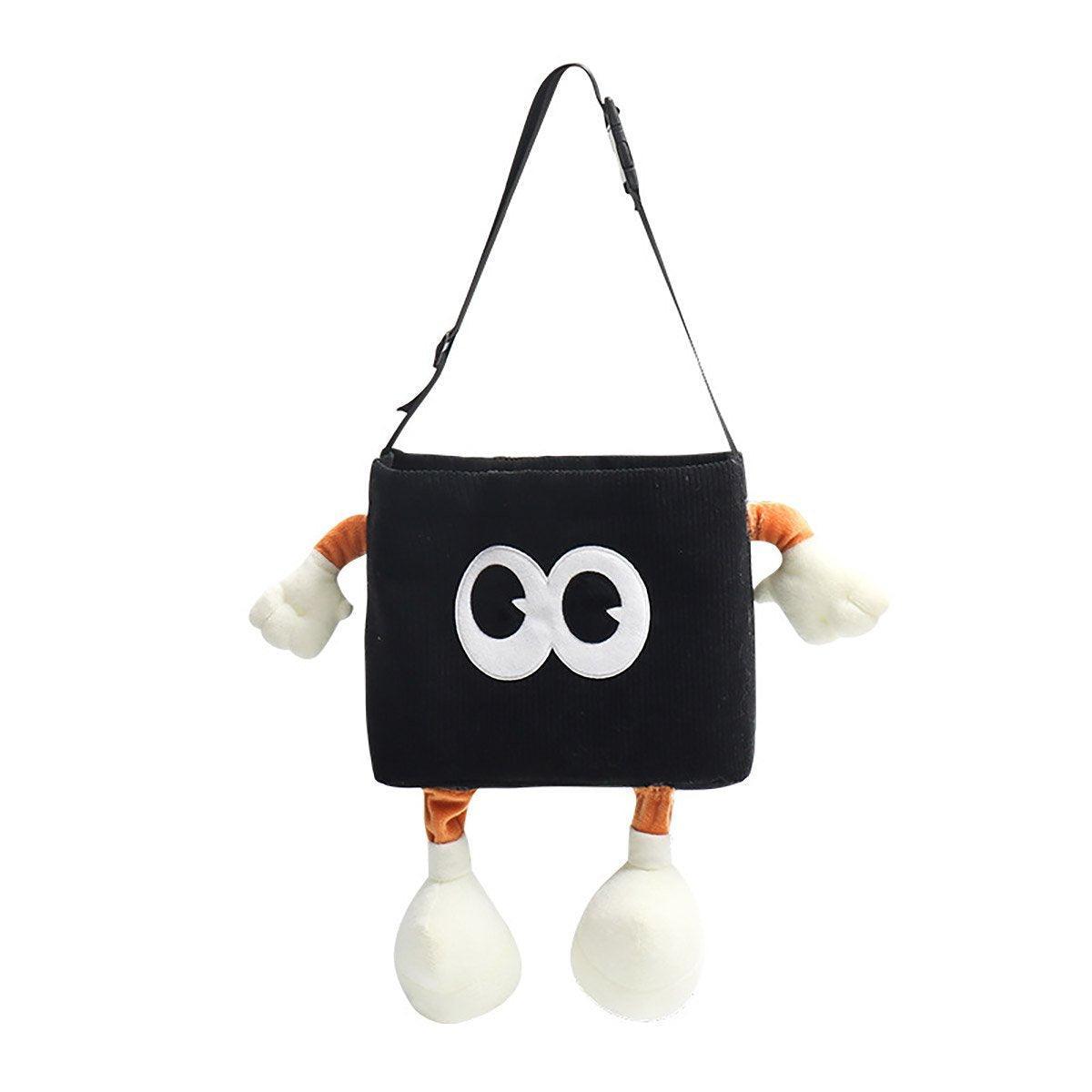 2in1 Car Wastebasket and Tissue Box Multifunctional Car Storage Bucket Organizer - Black