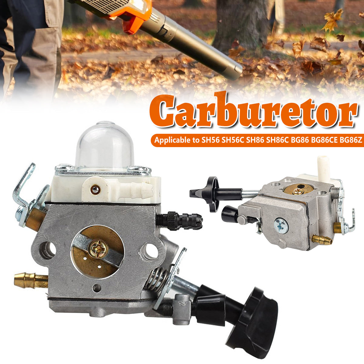 Carburetor For SH56 SH86 SH56C SH86C BG86 BG86C BG86CE BG86Z Engine Repair Tool