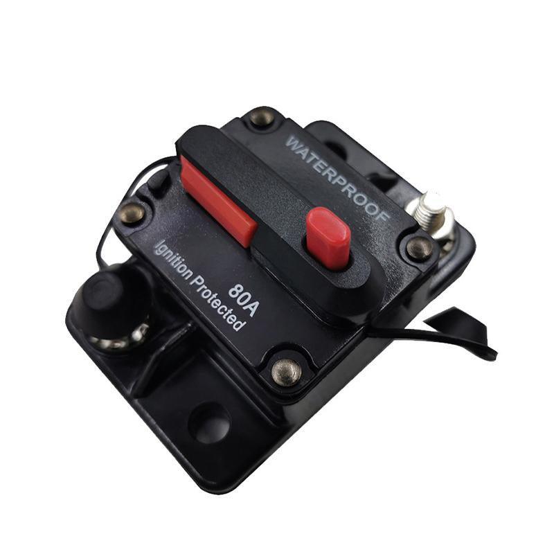 Waterproof Car Circuit Breaker Fuse Reset 30-300A AMP 12V-48V DC Car Boat IP67 - 100A