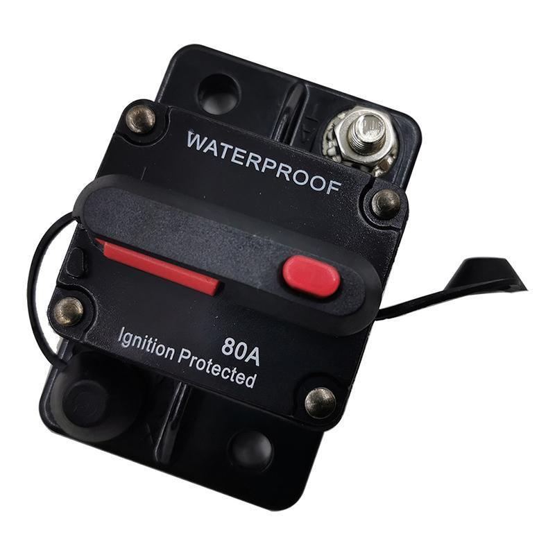 Waterproof Car Circuit Breaker Fuse Reset 30-300A AMP 12V-48V DC Car Boat IP67 - 30A