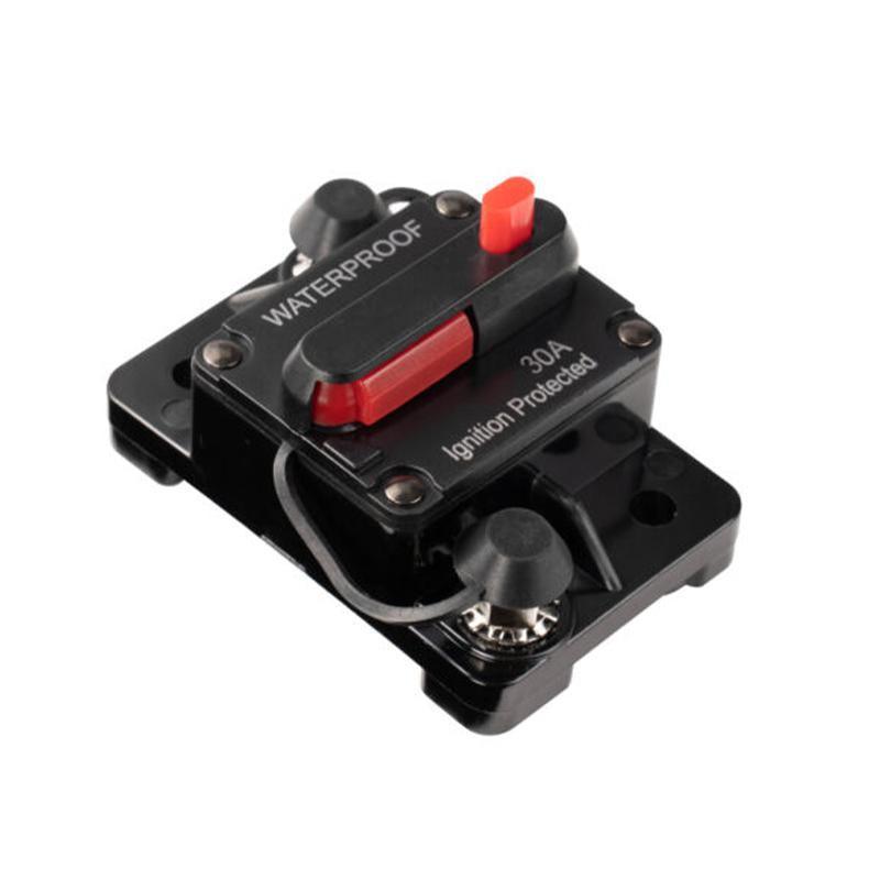 Waterproof Car Circuit Breaker Fuse Reset 30-300A AMP 12V-48V DC Car Boat IP67 - 40A