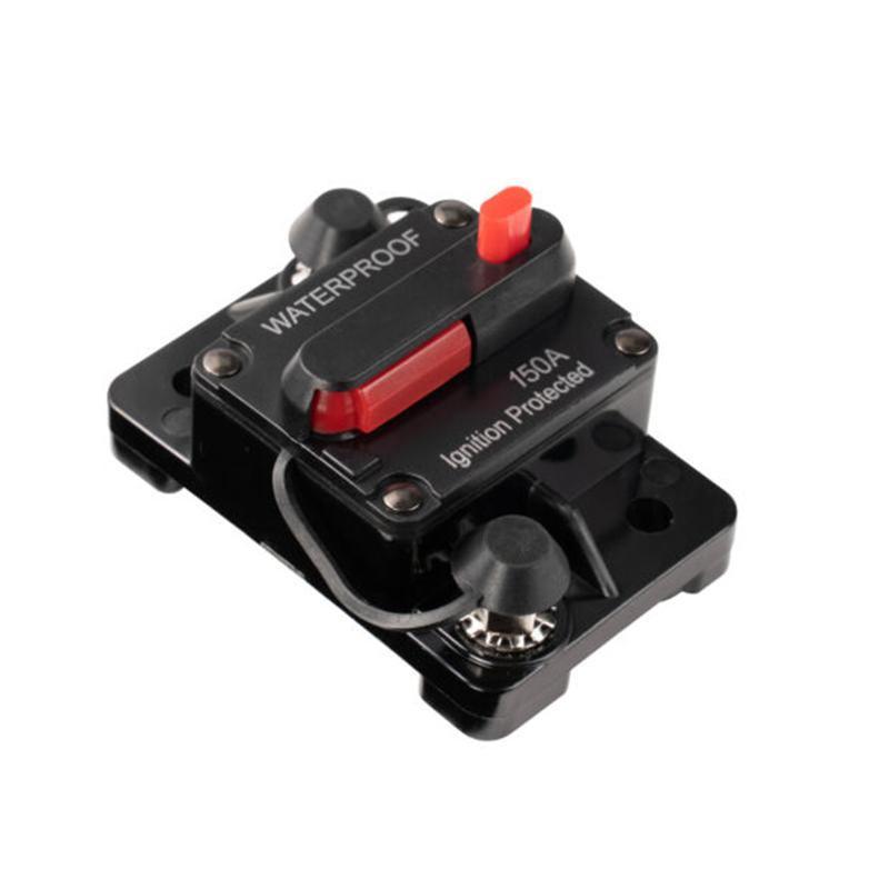 Waterproof Car Circuit Breaker Fuse Reset 30-300A AMP 12V-48V DC Car Boat IP67 - 50A