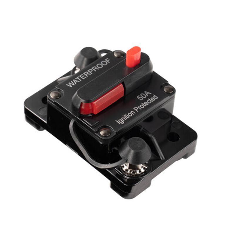 Waterproof Car Circuit Breaker Fuse Reset 30-300A AMP 12V-48V DC Car Boat IP67 - 60A
