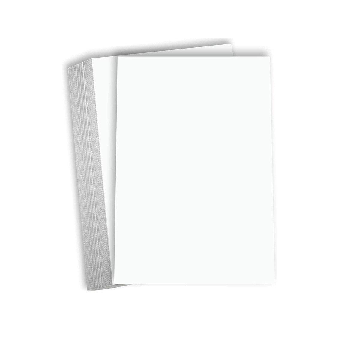 Premium A4 Card Stock 50PCS All Wood White Cardstock Paper for Printing Art