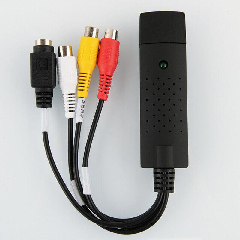 Video Grabber Capture Usb Card Convert Vcr Vhs To Digital Dvd For Windows 10 Au