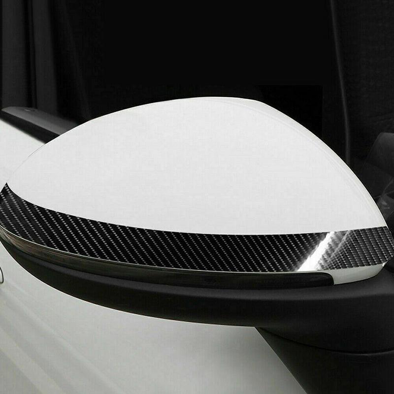 Cardoor Sill Protector Strip Carbon Fiber Bumper Sticker Rubber Trim Edge 5Cm*3M