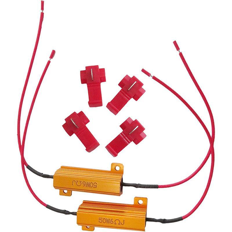 4X 50W Led Load Resistor 12V Lights Front Rear Indicator Hyper Flash Car 4Wd Ute