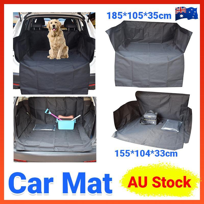 Pet Dog Car Boot Cargo Liner Cover Mat Waterproof Protector Cat Suv Ute Black - SUV - 155cm x 104cm x 33cm