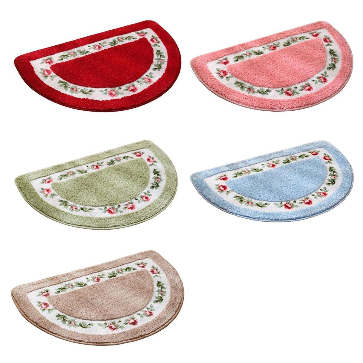 Non Slip Entry Mat Indoor Outdoor Mat Washable Foot Mat Foyer Bedroom - Pink