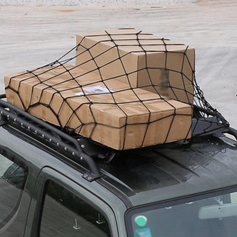 Car Roof Top Rack Basket Luggage Bungee Net Cargo Mesh Carrier Cover Storage