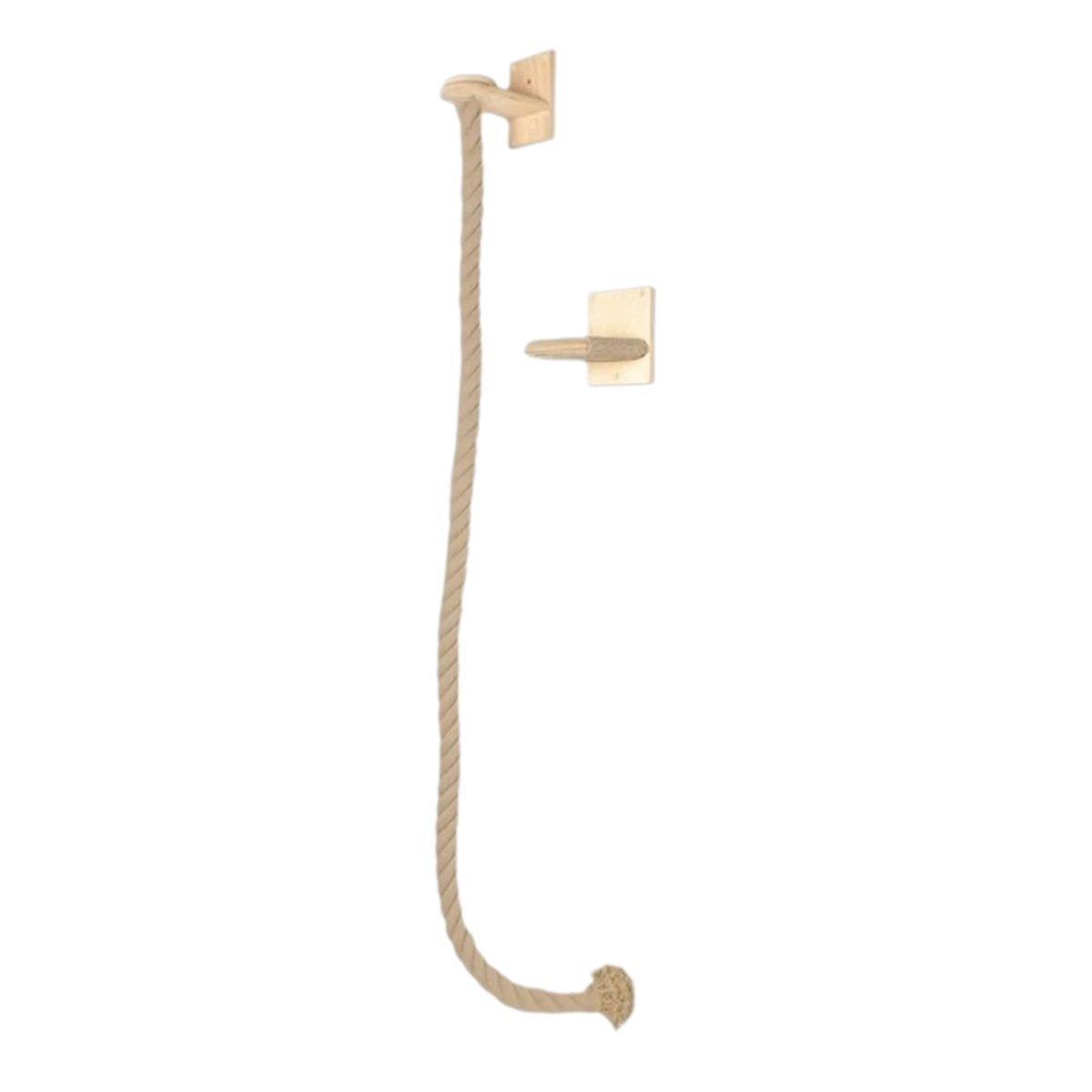 Cat Climbing Frame Rope Leash Jumping Platform for Cats Interactive Play Set