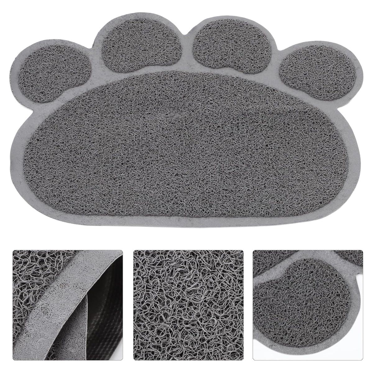 Cat Litter Mat Two Pieces Soft Pet Foot Pad Mat For Dog And Cat Toilet Training