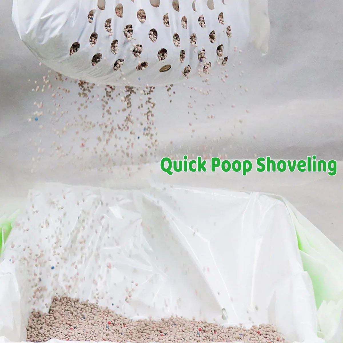 4-Roll Cat Litter Sifting Bag Set