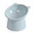 Elevated Pet Bowl Cat Dog Feeder Food Water High-Foot Anti Vomiting Tilted Bowl - Blue