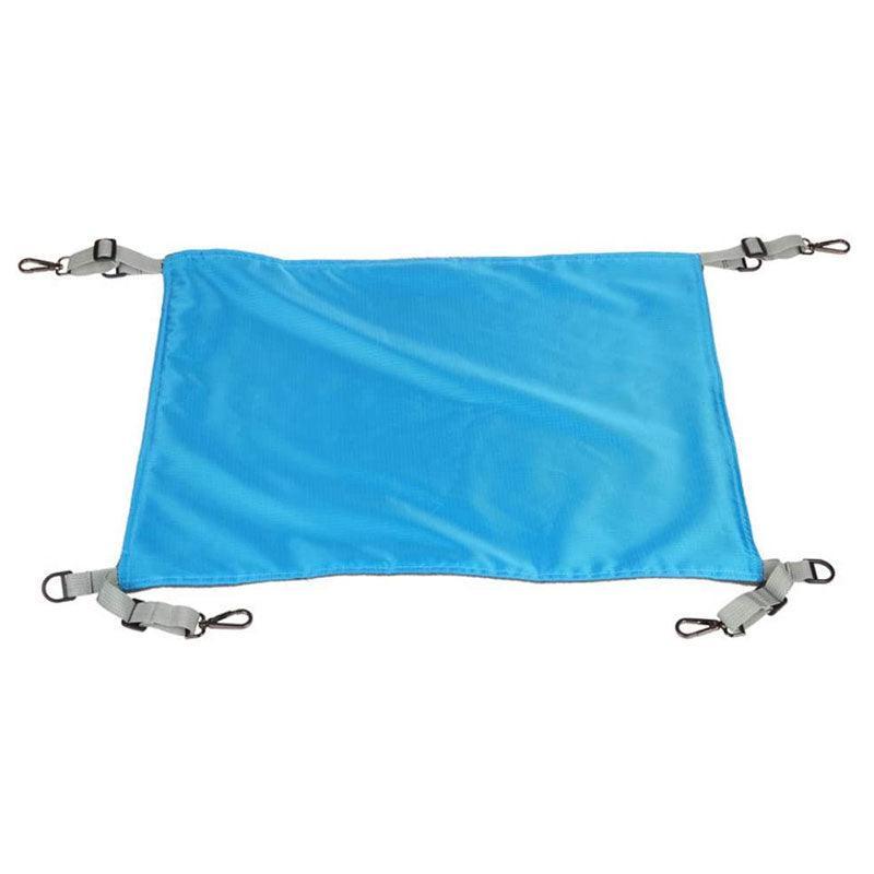 Waterproof Cat Hammock Hanging Bed Double Layer Dual Side Sleep Cage Swing Chair - Black