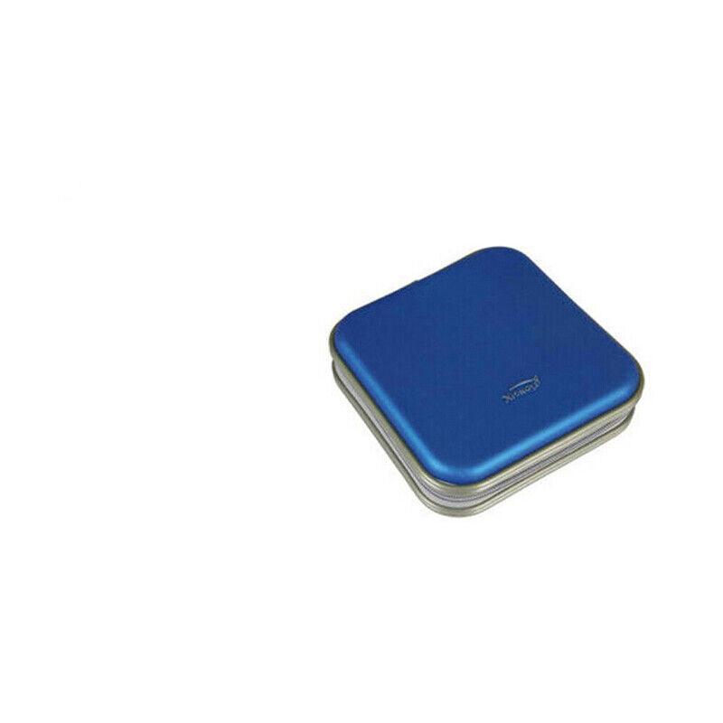 40-Disc CD DVD Wallet Case Portable Car Storage Holder Sleeve Carry Pouch - Blue