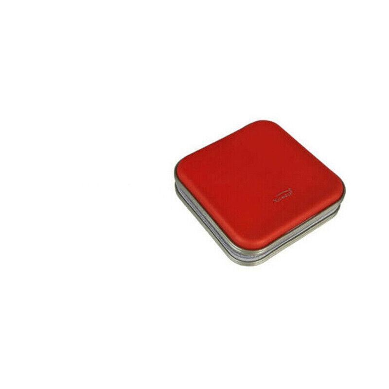 40-Disc CD DVD Wallet Case Portable Car Storage Holder Sleeve Carry Pouch - Red