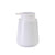 400ML Ceramic Stoneware Soap Dispenser Modern Design Lotion Pump Manual Bathroom - White