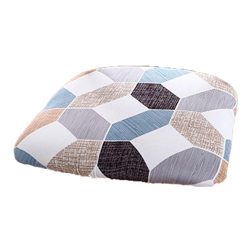 Stretch Dining Chair Seat Covers Removable Seat Cushion Slipcovers Protector - B