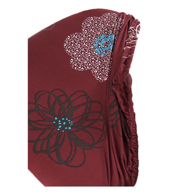 Stretch Dining Chair Seat Covers Removable Seat Cushion Slipcovers Protector - F