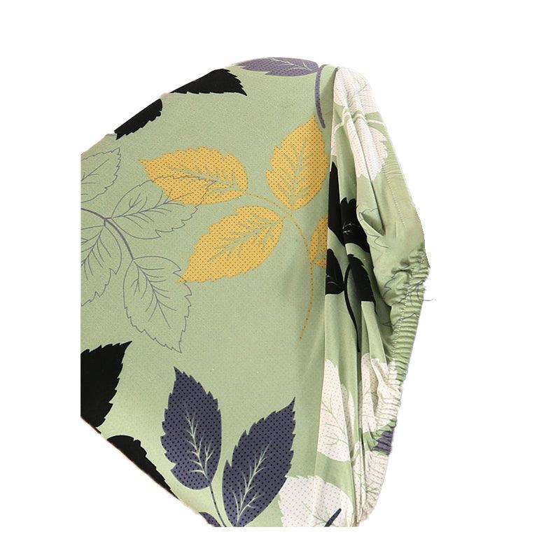 Stretch Dining Chair Seat Covers Removable Seat Cushion Slipcovers Protector - F