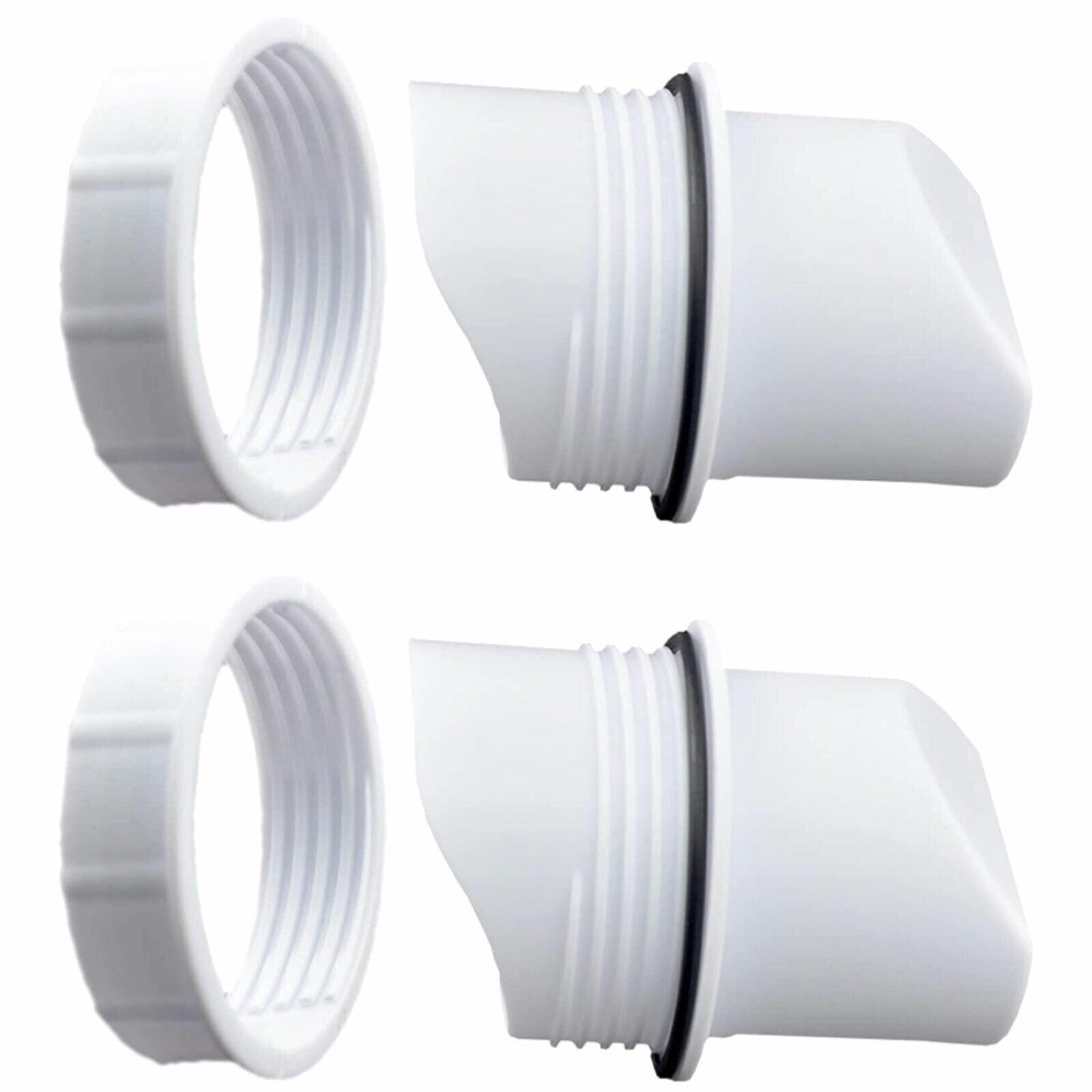 New Chicken Feeder Poultry Pro Feeder Diy Port Pvc Gravity Fed Chicken Feeder - 2 PCS Ports (No Hole Saw)