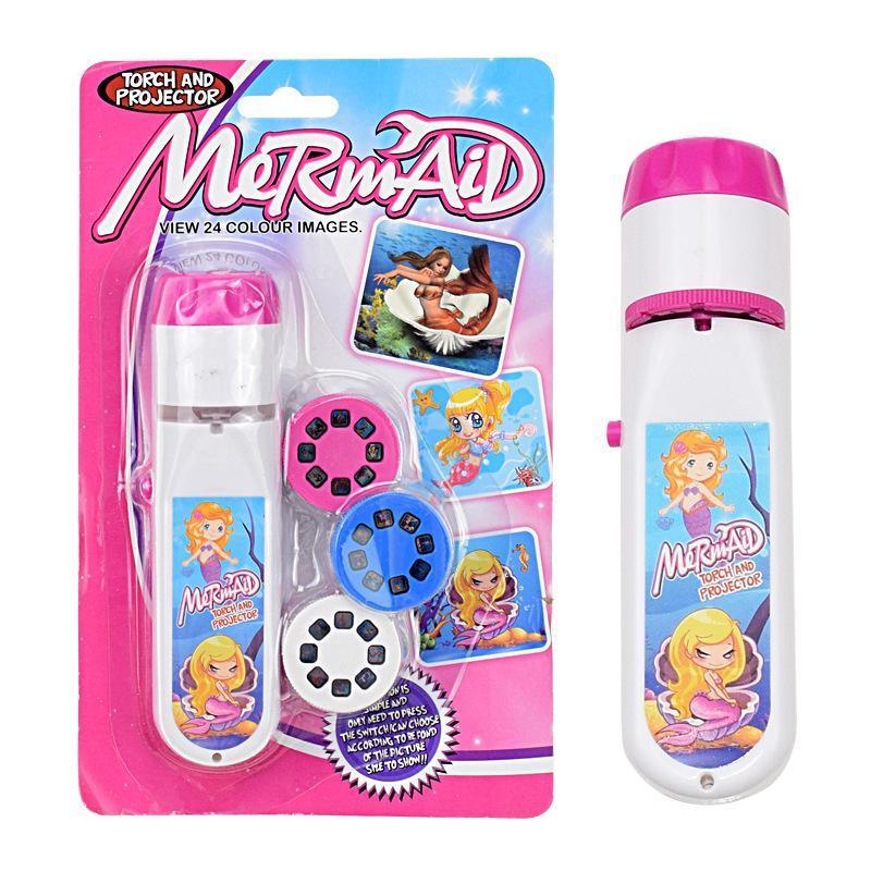 Torch Projector Educational Toy Gift for Ages 3 to 12 with Slide Show Feature - Sea World