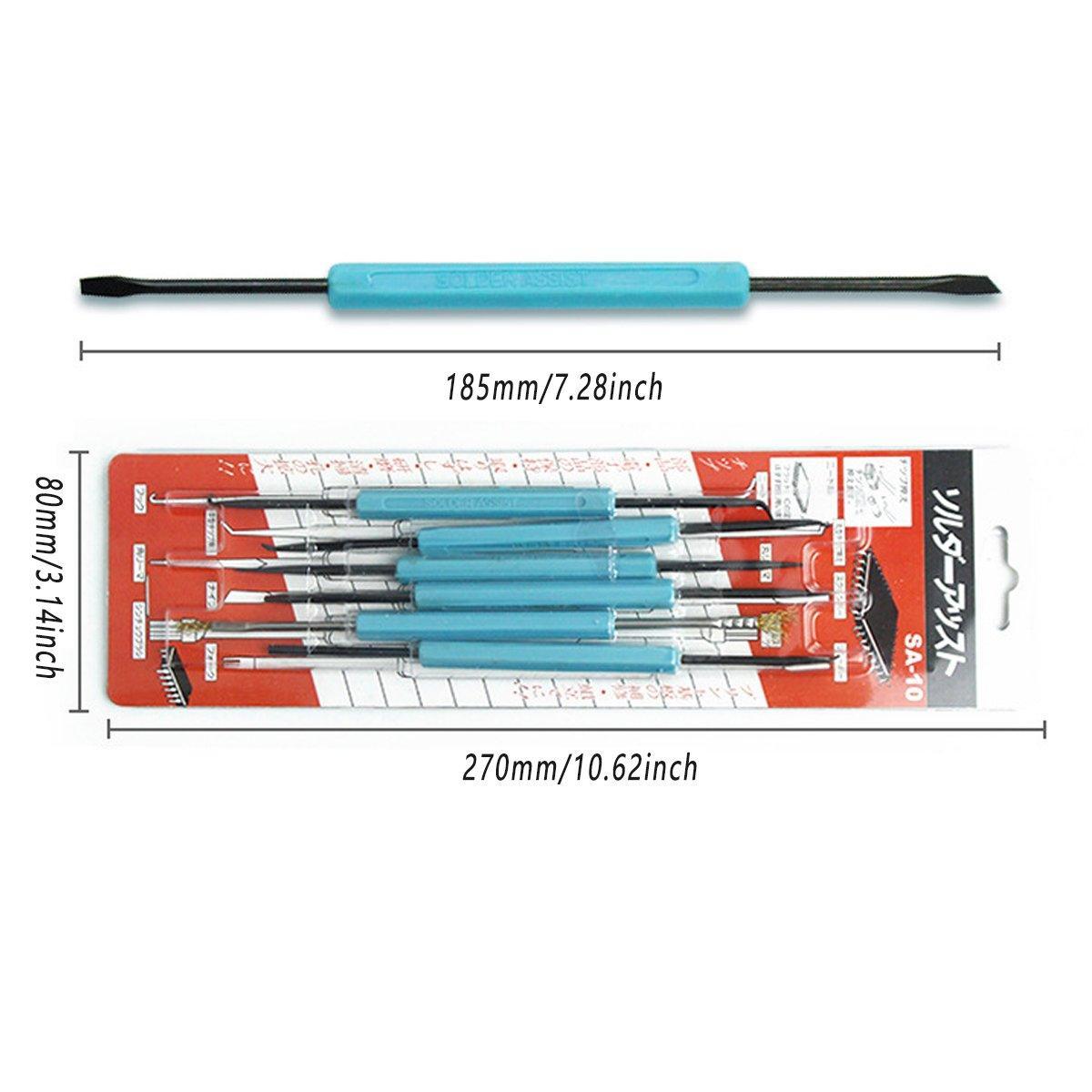 6pcs Soldering Iron Repair Kit Welding Fluxing Tools for Electronics Maintenance