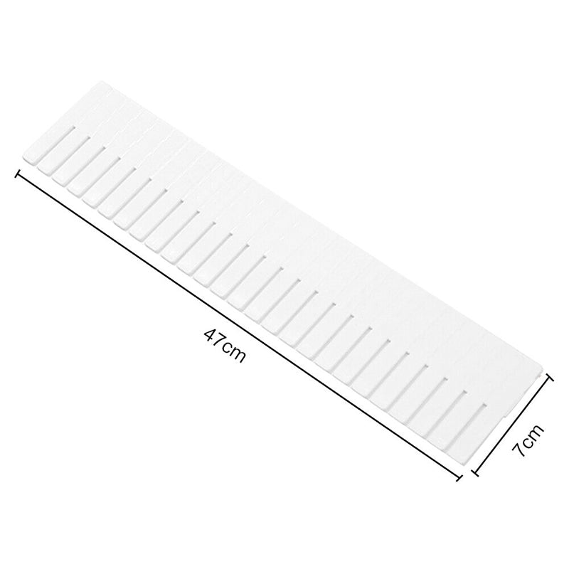 24X Adjustable Clapboard Drawer Cabinet Divider Partition Diy Storage Organiser