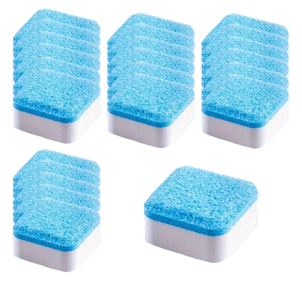 24PCS Washing Machine Cleaner Tablets Disinfectant Effervescent Stain Remover