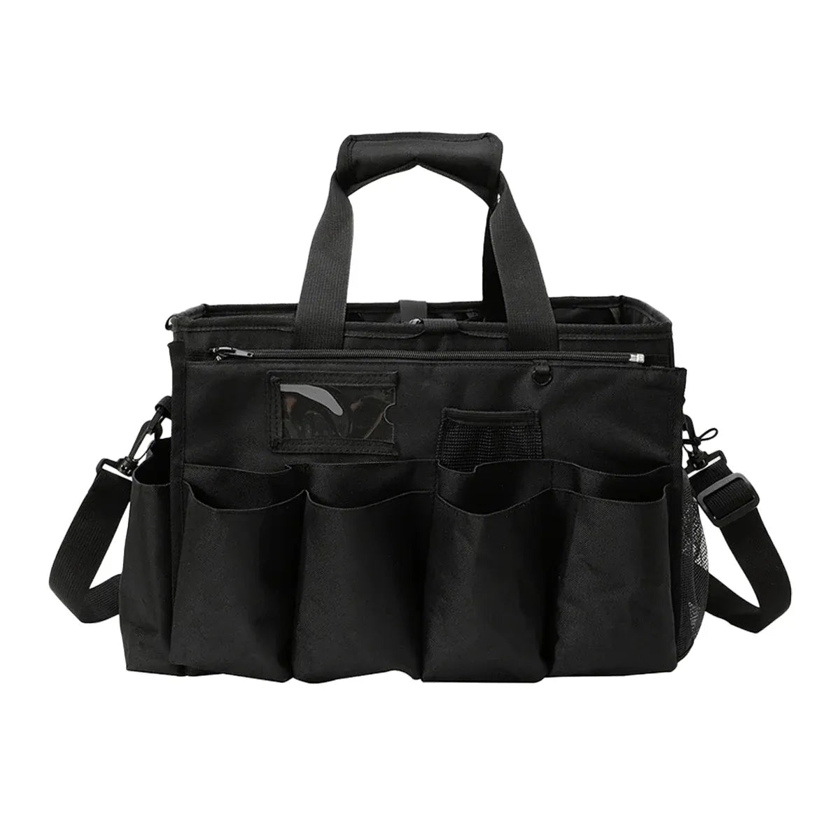 Multi Function Large Capacity Cleaning Tool Storage Bag with Adjustable Strap