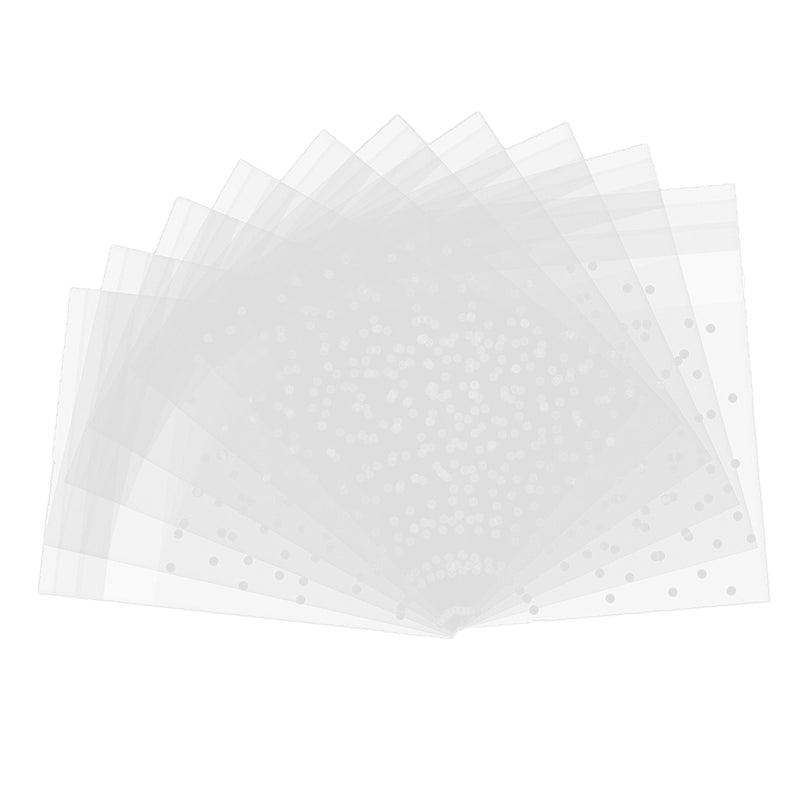 100X Translucent Plastic Candy Packaging Bags Self Adhesive Cookie Biscuit Bags - 10*13