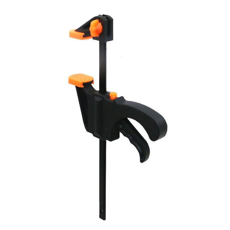 Quick Woodworking Clip Bar Clamp F-Tyle Grip Quick Ratchet Release Squeeze Tools - Orange