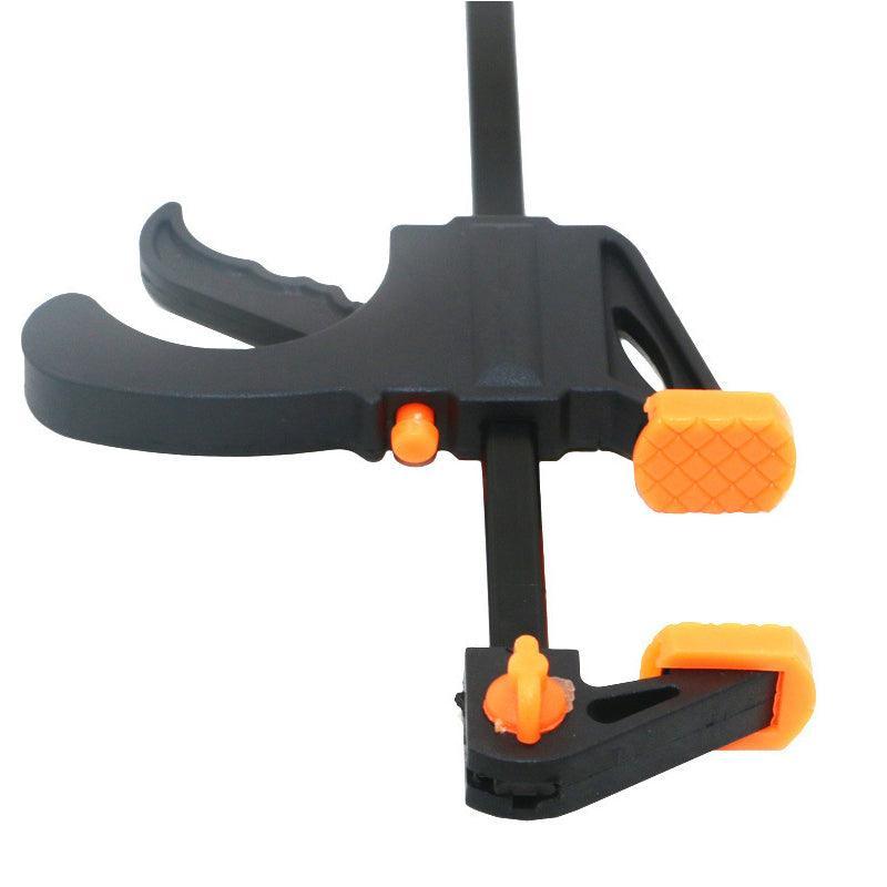 Quick Woodworking Clip Bar Clamp F-Tyle Grip Quick Ratchet Release Squeeze Tools - Red