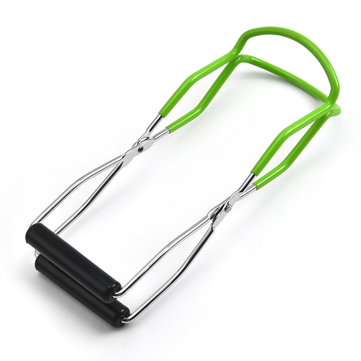 Stainless Steel Canning Jar Lifter Anti-Slip Lifting Tongs Gripper Anti-scalding - White