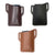 Men's Belt Clip Loop Holster Waist Bag Leather Pouch Cover Case For Phones AU - Brown