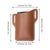 Men's Belt Clip Loop Holster Waist Bag Leather Pouch Cover Case For Phones AU - Dark Brown