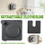 Invisible Wall Mounted Clothesline for Hotel Bathroom Sunbed Laundry Drying Rope