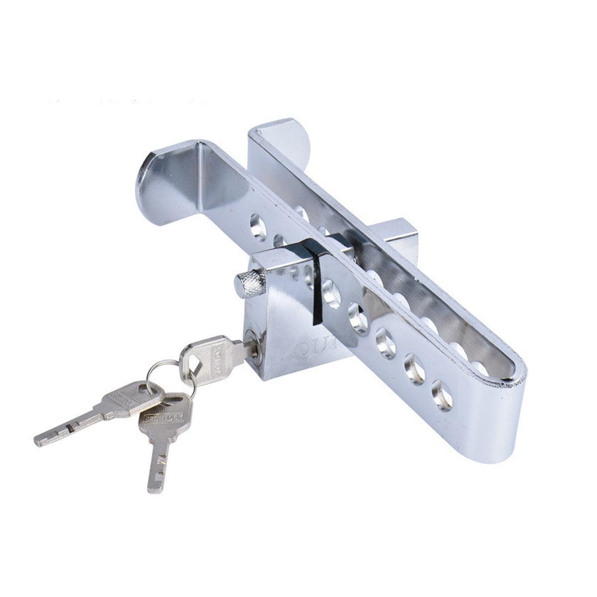 Universal Car Anti-Theft Clutch Throttle Brake Lock 8/9 Holes Security Lock - 8 holes