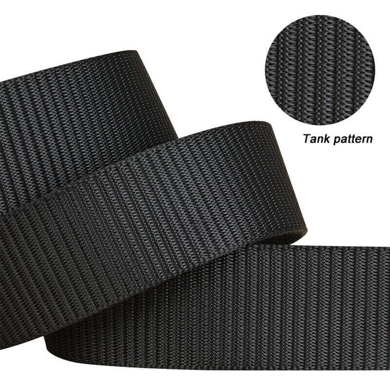 Mens Canvas Outdoor Tactical Belt Heavy Duty Army Waist Web Strap Waistband Hot - Army Green