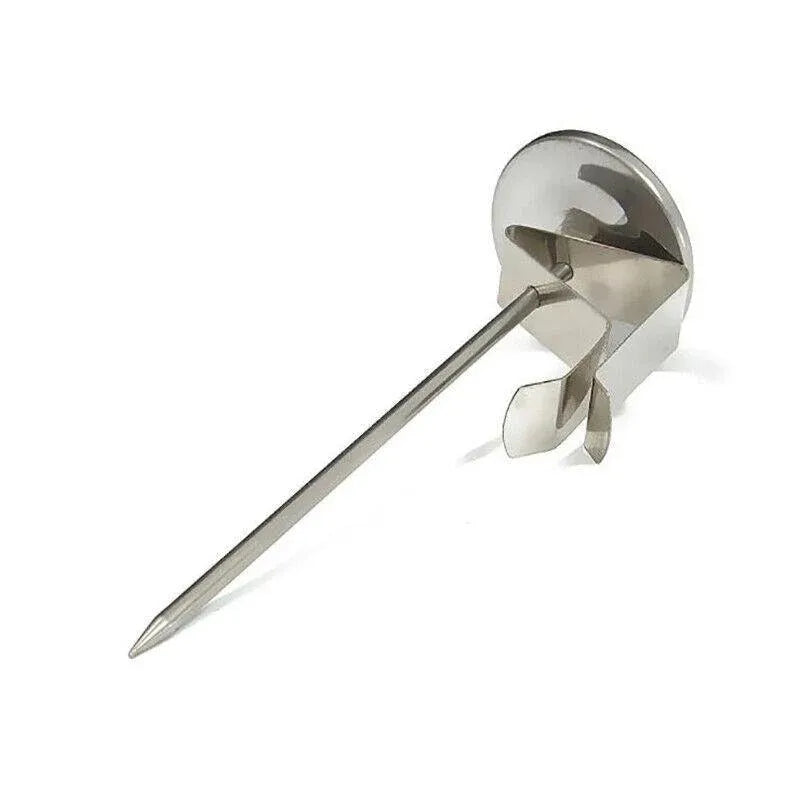 Milk Coffee Probe Thermometer Maker Temperature Jug Pan Clip Stainless Steel New