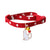 Adjustable Pet Collar with Buckle and Bell for Kitten and Dog Wearable Accessory - Green