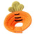 Elizabeth Circle Cat Sterilization Collar Anti-Licking Pet Scarf for Cat and Dog - Orange Carrot-L