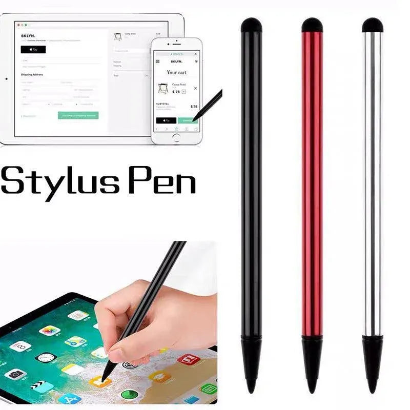 3X Universal Touch Screen Stylus Pen For Ipad Iphone Samsung Tab Lg Htc Pda - Black*1+Silver*1+Red*1